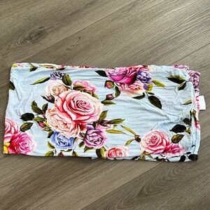 Posh Peanut Multicolor Floral Swaddle